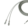 Hefkabelset 5mm x 12000mm met puntkous - 10 set