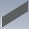 P0913 Distance t&ocirc;le alu 25x2mm