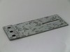 Railplaat 60x150mm, verzinkt