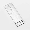 Railplaat 60x180mm, verzinkt