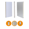 Panneau Alpha, type ISO Micro, 40x732 mm, RAL9006