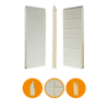 Pannello IDD-HO per H&ouml;rmann SPU 30/40,SPU F42, 42x750 mm, RAL 9002