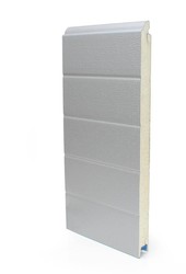 Panneau ST3V 40x610 mm, stucco/lisse, anti-pince-doigts