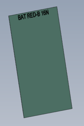Plaque signal&eacute;tique BAT