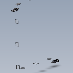 Jeu vantail TC+ gauche, atelie
