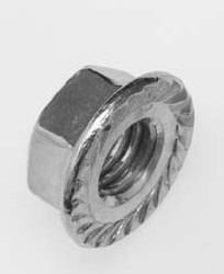 Flanged nut M10