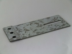 Track connecting plate 60x150mm, galvanized