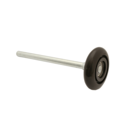 Rulle, l&aring;ng, 3 tum, galvaniserat st&aring;l, 12 mm axel
