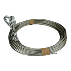Lifting cable set 4mm, suitable for H&ouml;rmann industrial doors L= 12000mm