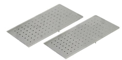 Couvercle de plaques d&rsquo;extr&eacute;mit&eacute; - Argent