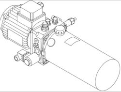 H&ouml;rmann Hydr. unit for HLS Leveller