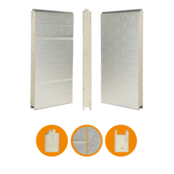 Panneau Indus alupol, 52x600 mm