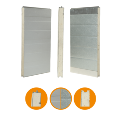 Nassau 6000 d&ouml;rrpanel, kopia, st&aring;l, 44x600mm