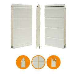 Novoferm portpanel 45x500mm, RAL 9002