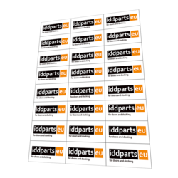 Feuille d&rsquo;autocollant