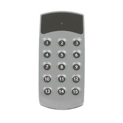 Crawford handzender 15-kanaals, 869MHz.